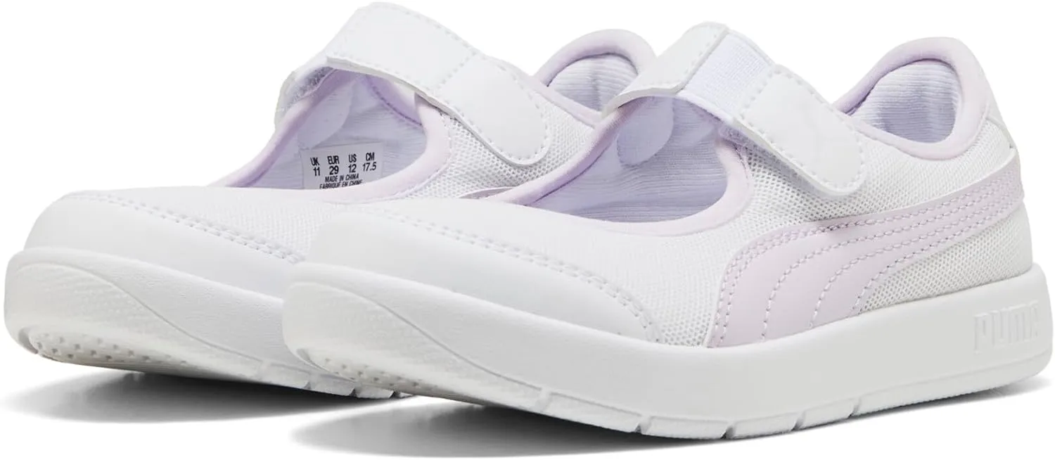 PUMA Unisex-Child Courtflex Hook and Loop Sneaker