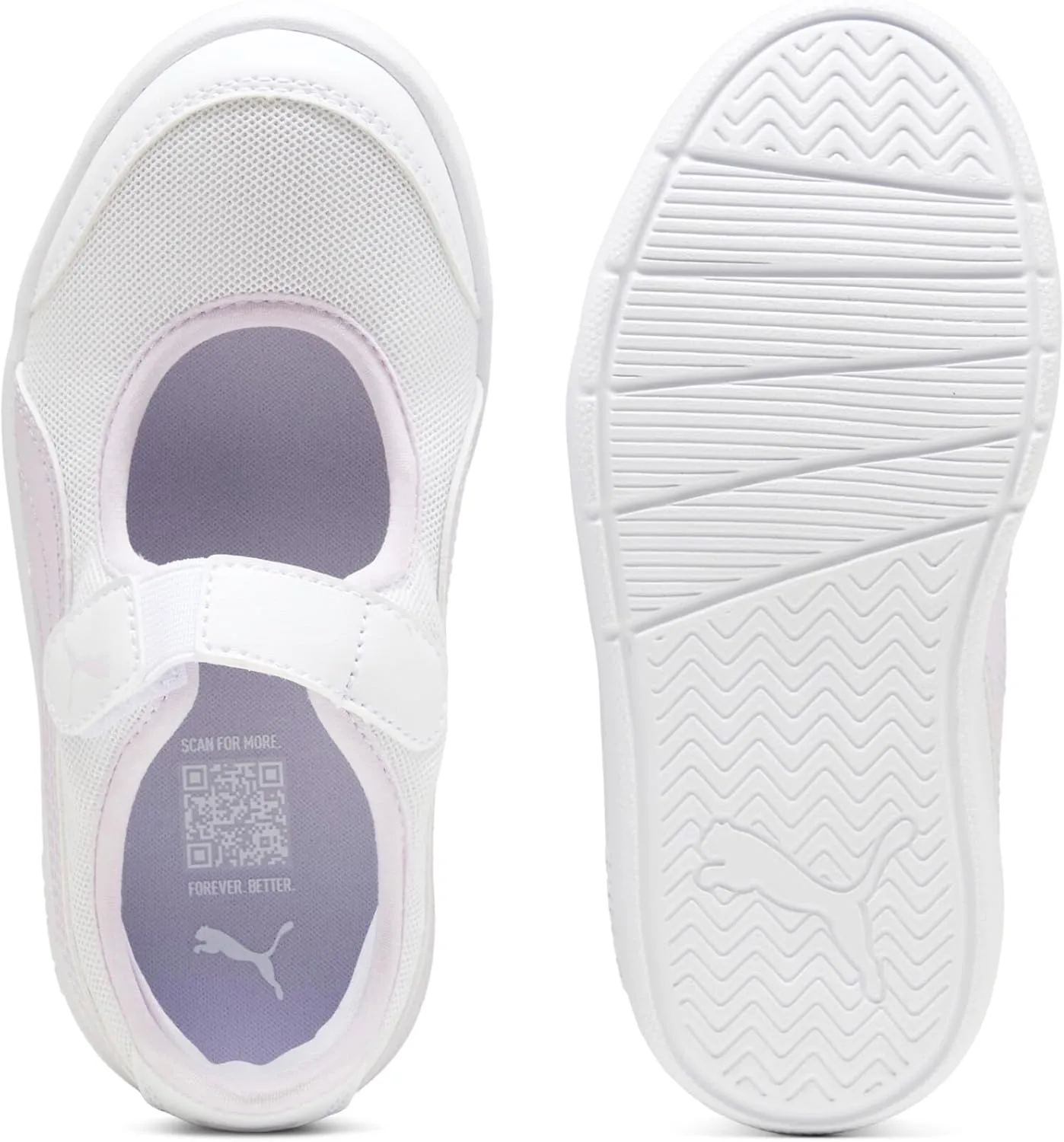 PUMA Unisex-Child Courtflex Hook and Loop Sneaker