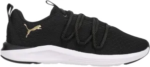 PUMA Women's Prowl Knit Sneaker (Sizes: 6, 6.5, 7, 7.5, 8, 8.5, 9, 10). (Black, us_Footwear_Size_System, Adult, Women, Numeric, Medium, Numeric_6)