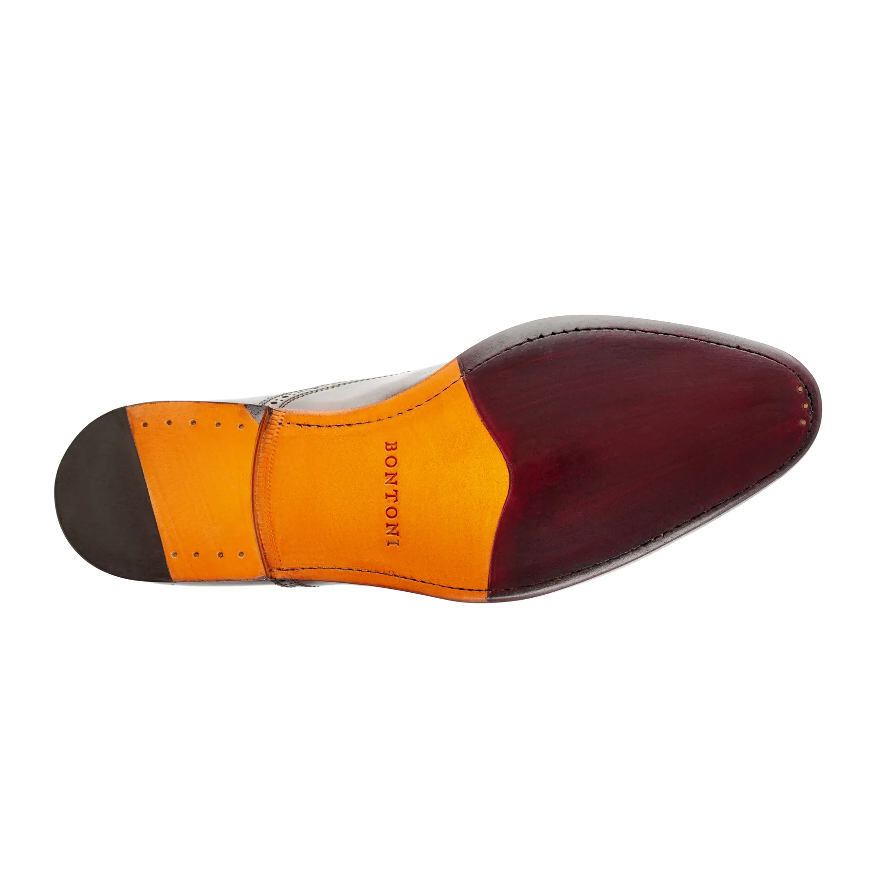 "Bellantonio" Six-Eyelet Oxford with Hand-Stitched Details