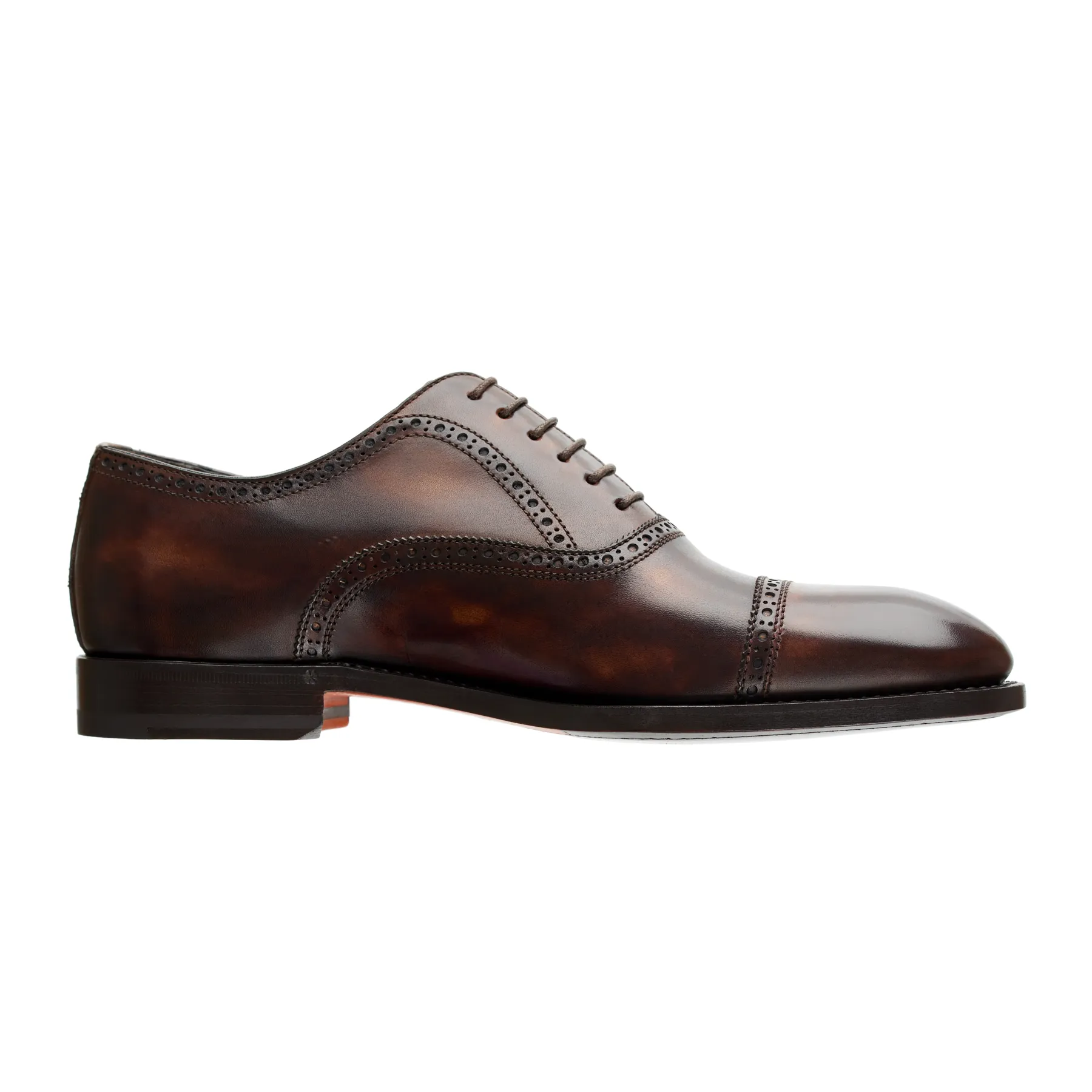 "Bellantonio" Six-Eyelet Oxford with Hand-Stitched Details