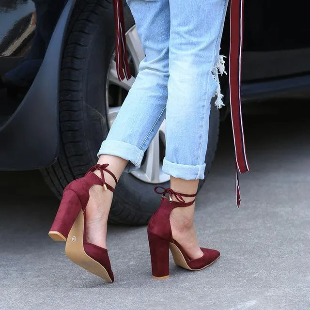 Retro Pumps High Heavy discount Trusted reviews Pointed