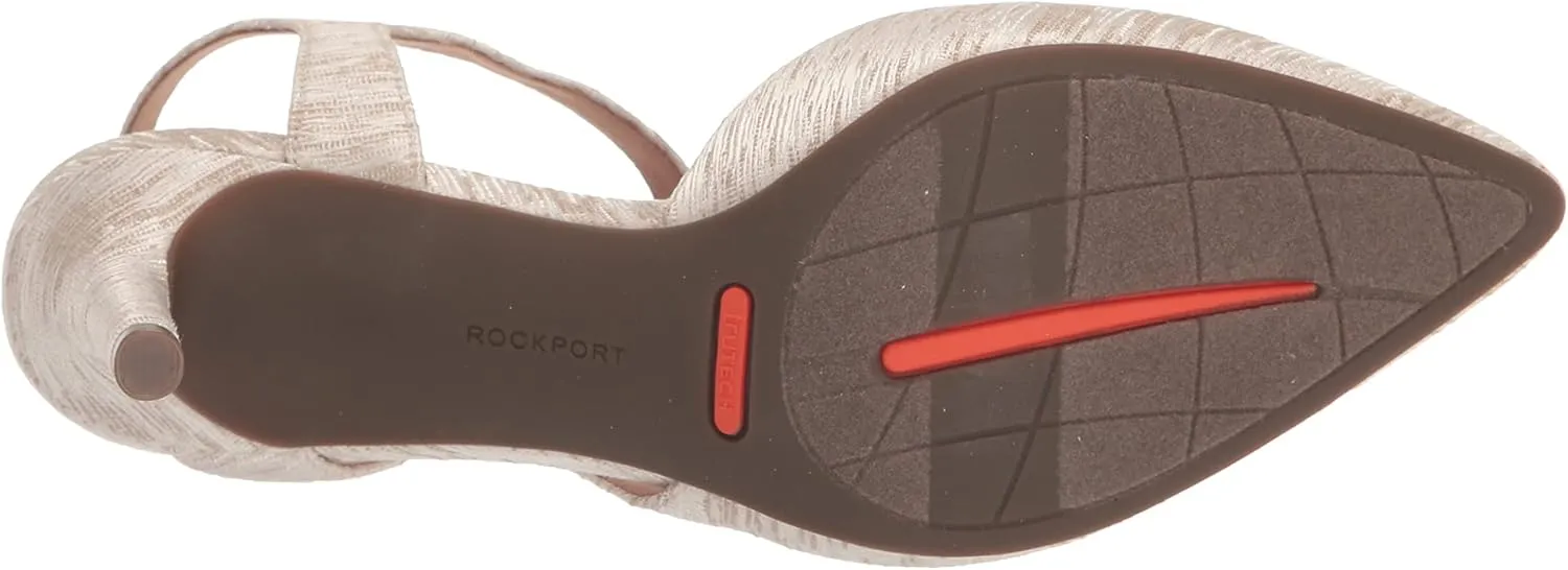 Rockport Women's Total Motion 75mmpth Cross Strap Pump