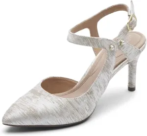 Rockport Women's Total Motion 75mmpth Cross Strap Pump