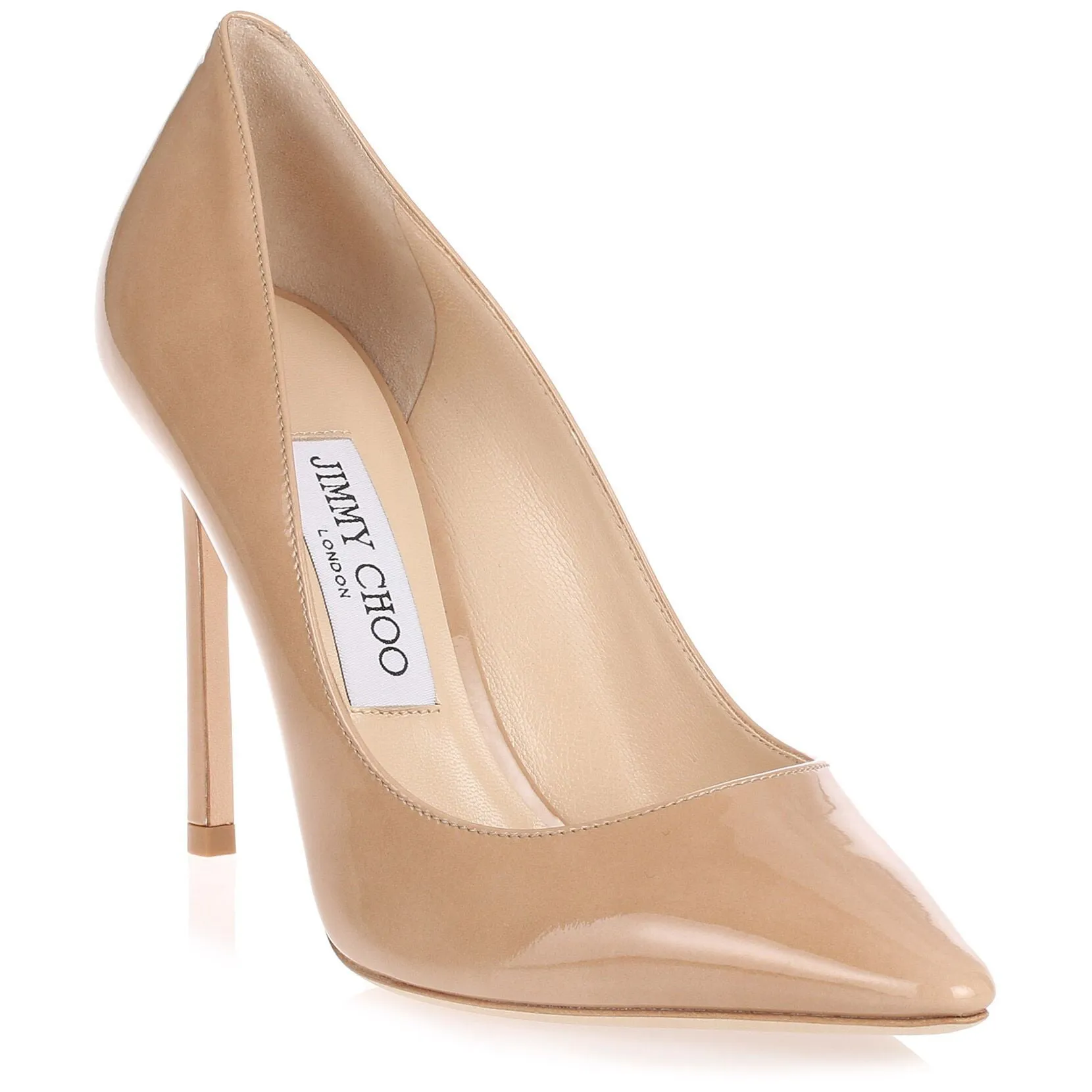 Romy 100 patent beige pump