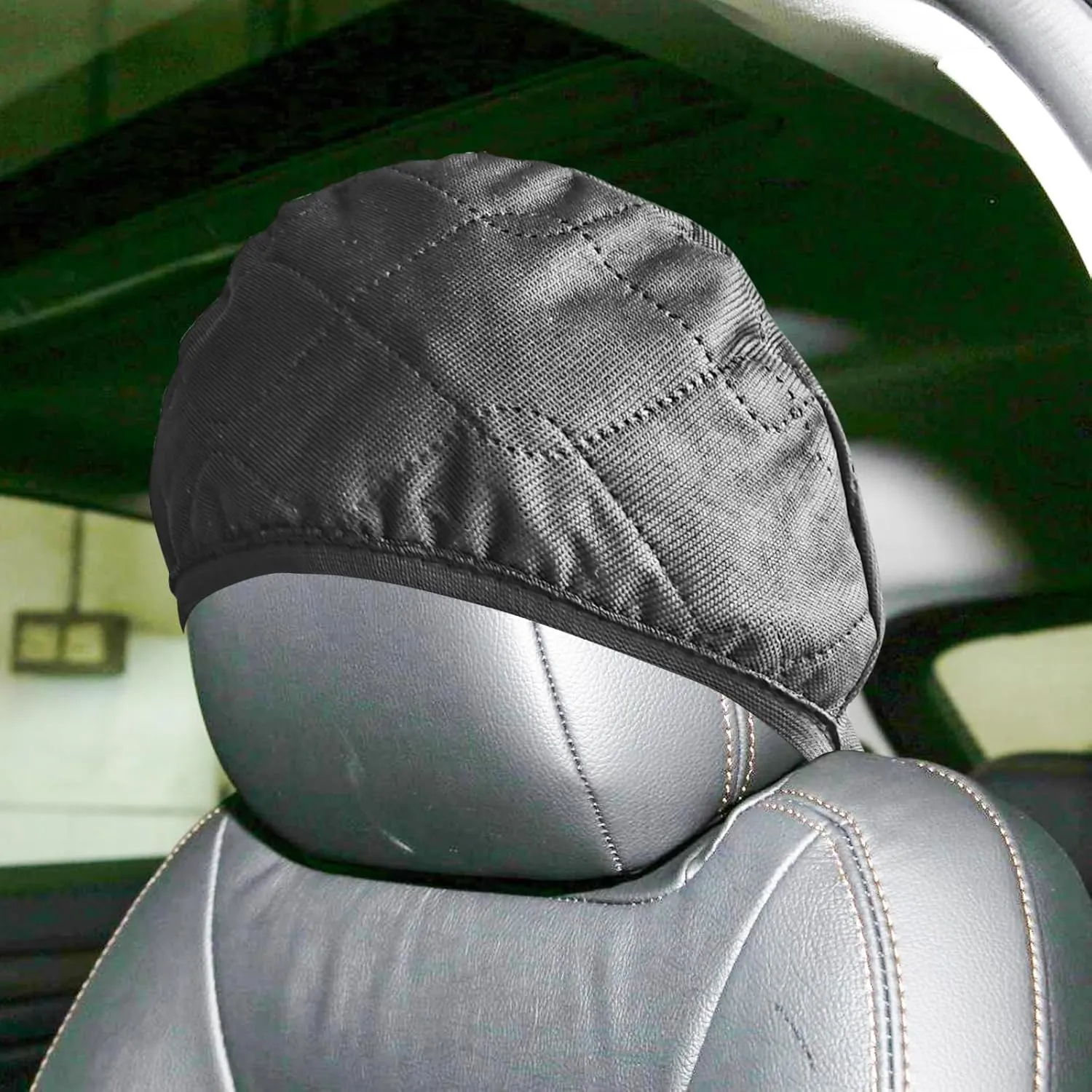 RUIANTE Dog Car Seat Cover Protector Compatible with Subaru Forester 2019-2025 Back Seat Pet Cover Dogs Hammock Backseat Headrest Covers Headrest Protect with Side Flaps Storage Pocket Zip Mesh Black