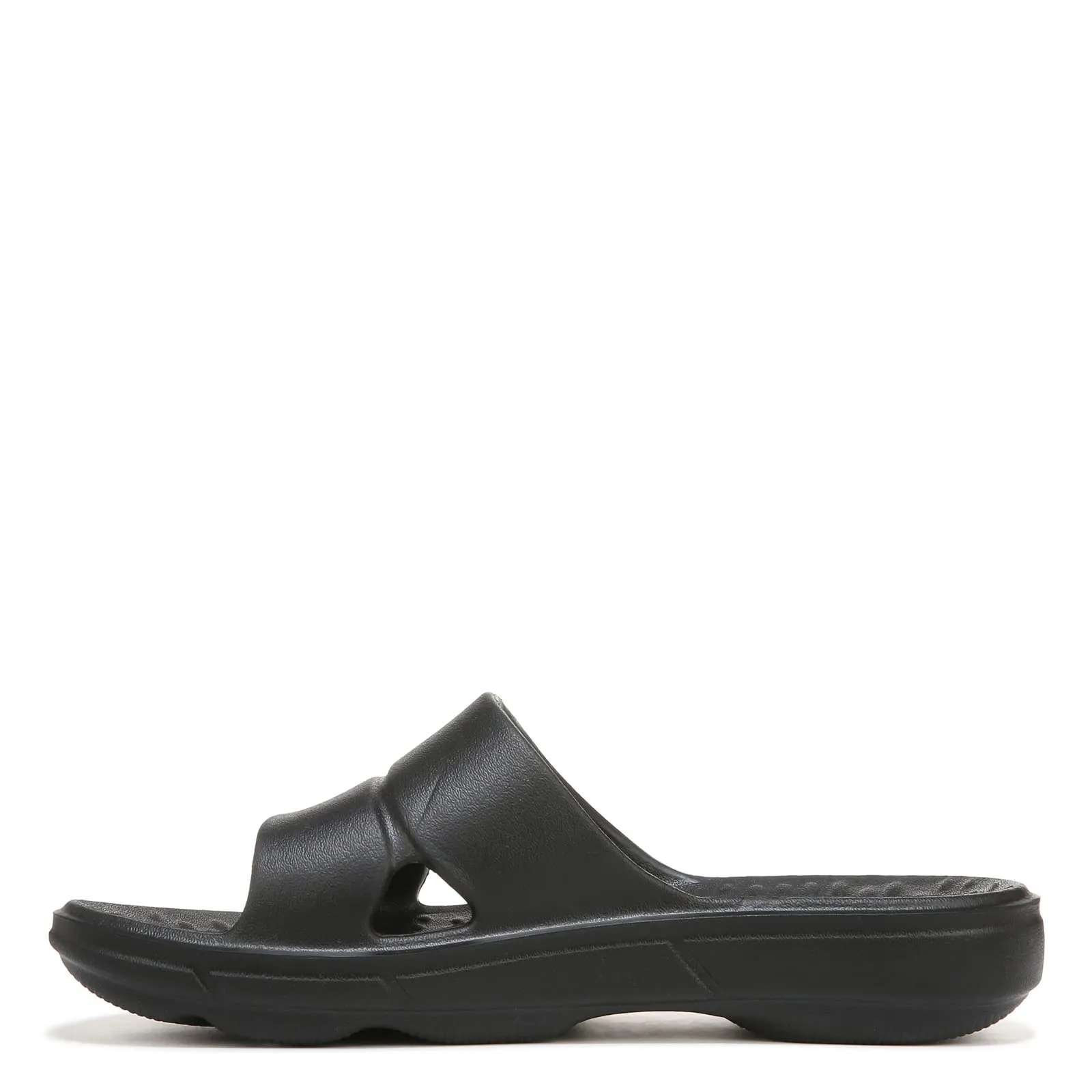 Ryka Womens Restore Recovery Slide Sandal, Black, 8 US