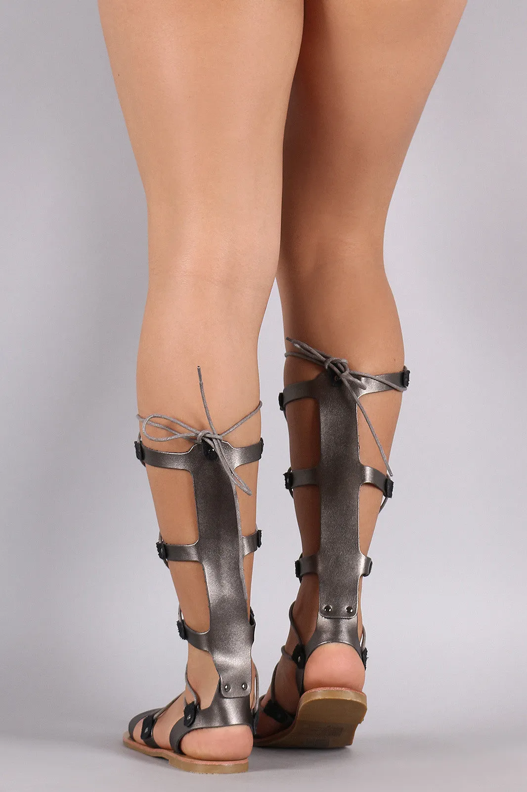 Sandal Up Members-only deal Gladiator Strappy Low-cost Lace Flat