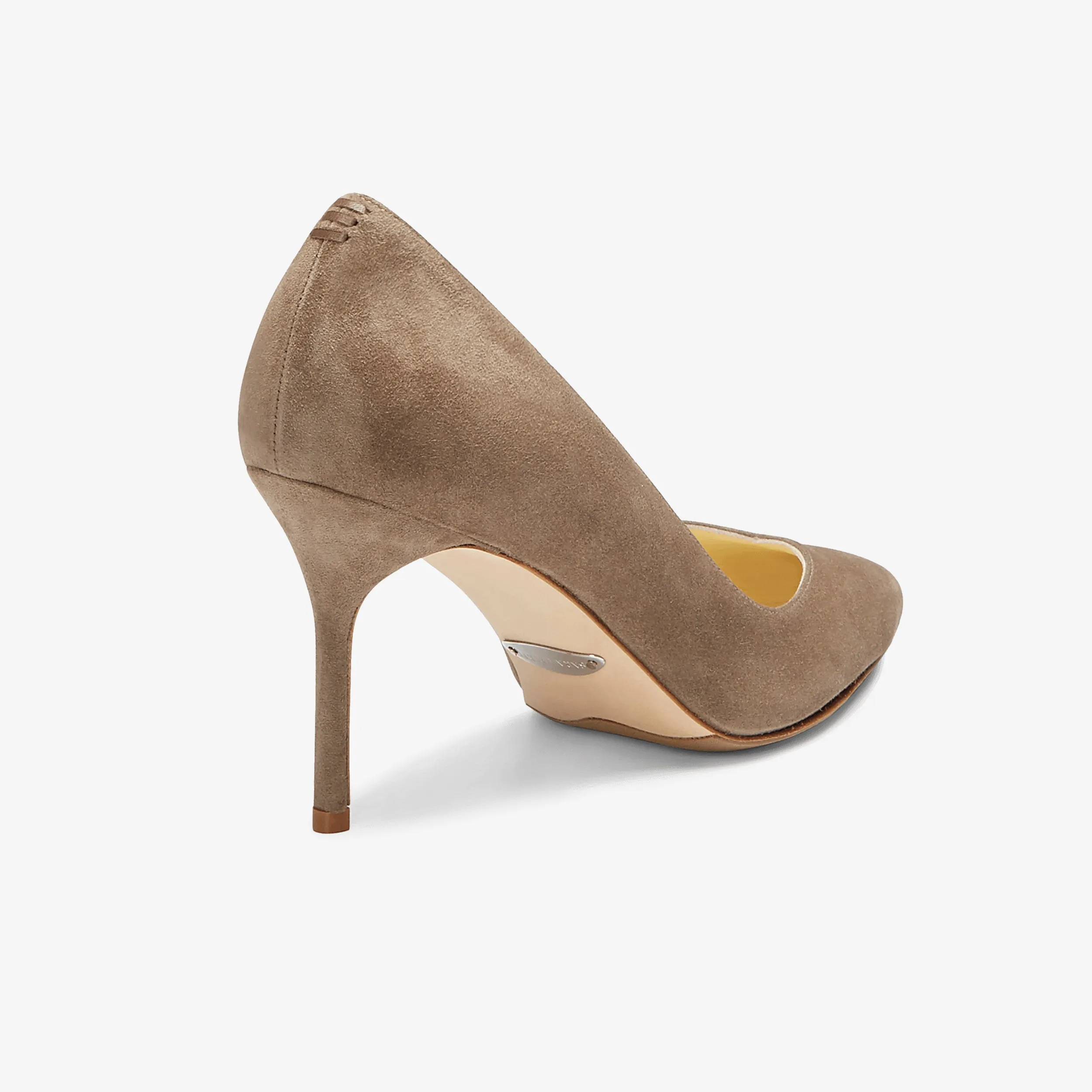 Sarah Flint Perfect Pump 85 :: Taupe Suede