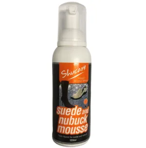 Shucare Suede & Nubuck Mousse A powerful cleaning mousse