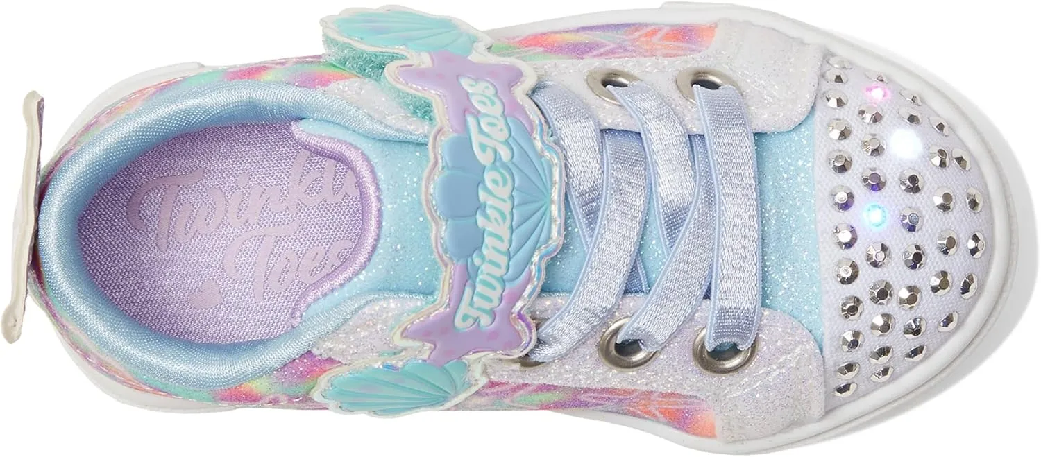 Skechers Girl's Twinkle Sparks-Underwater Magic Sneaker