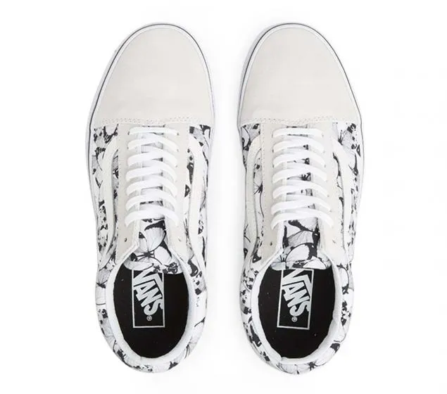 SKOOL VANS WHITE BLACK OLD TRUE (BUTTERFLY) | | Fast dispatch Best price