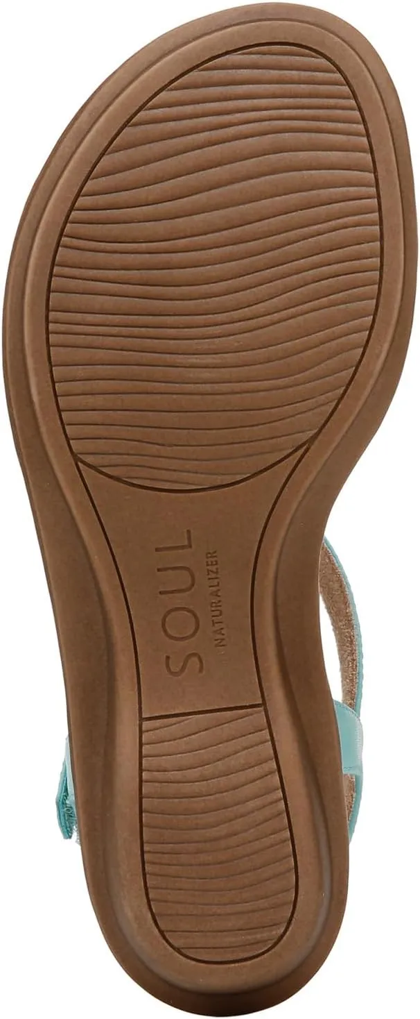 SOUL Naturalizer Women's Solo Ankle Strap Casual Sandal