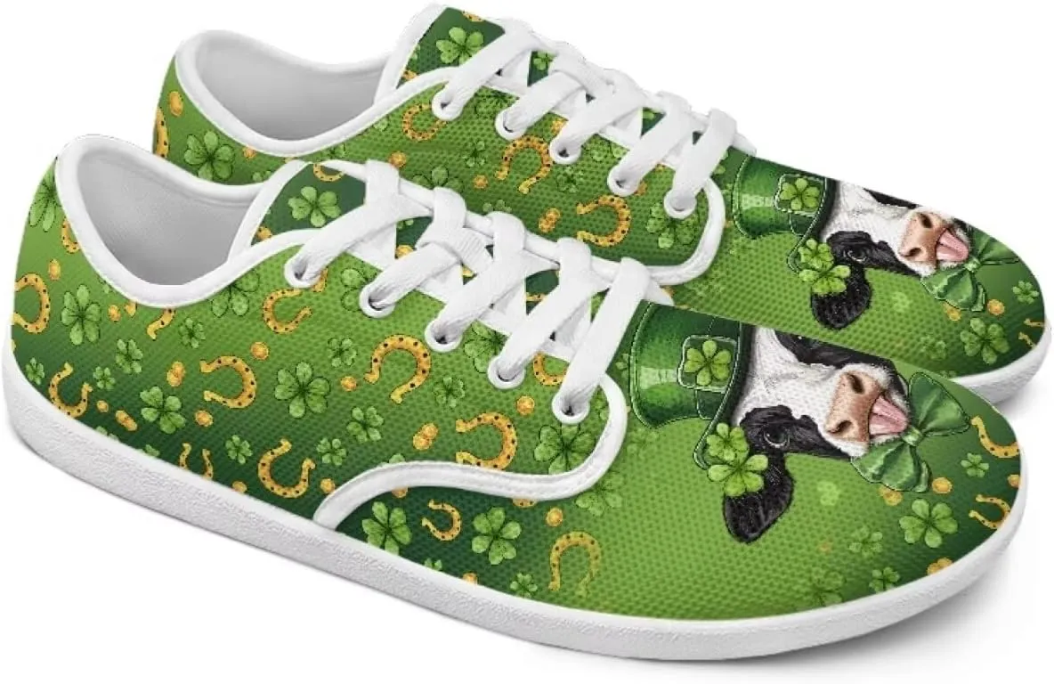 St. Patrick's Day Women's Leisure Shoes Business Flat Walking Sneakers Travel Work Business Loafer