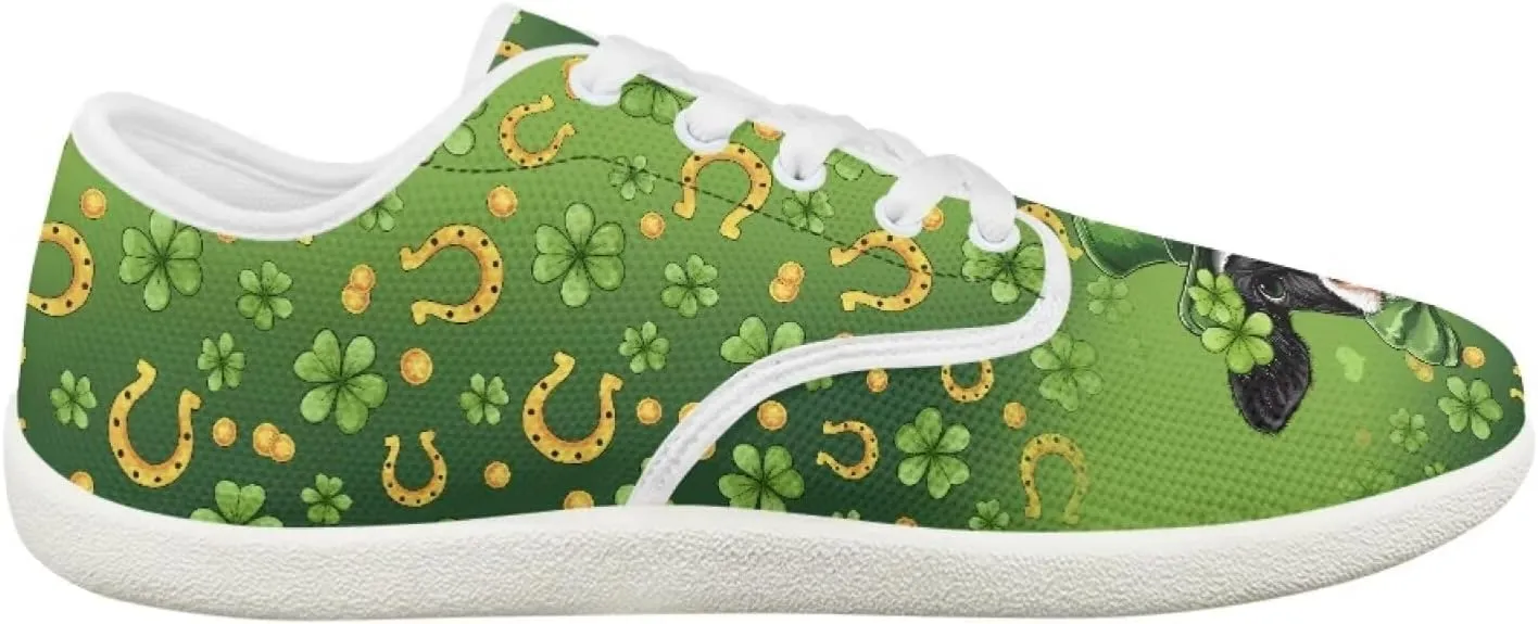 St. Patrick's Day Women's Leisure Shoes Business Flat Walking Sneakers Travel Work Business Loafer