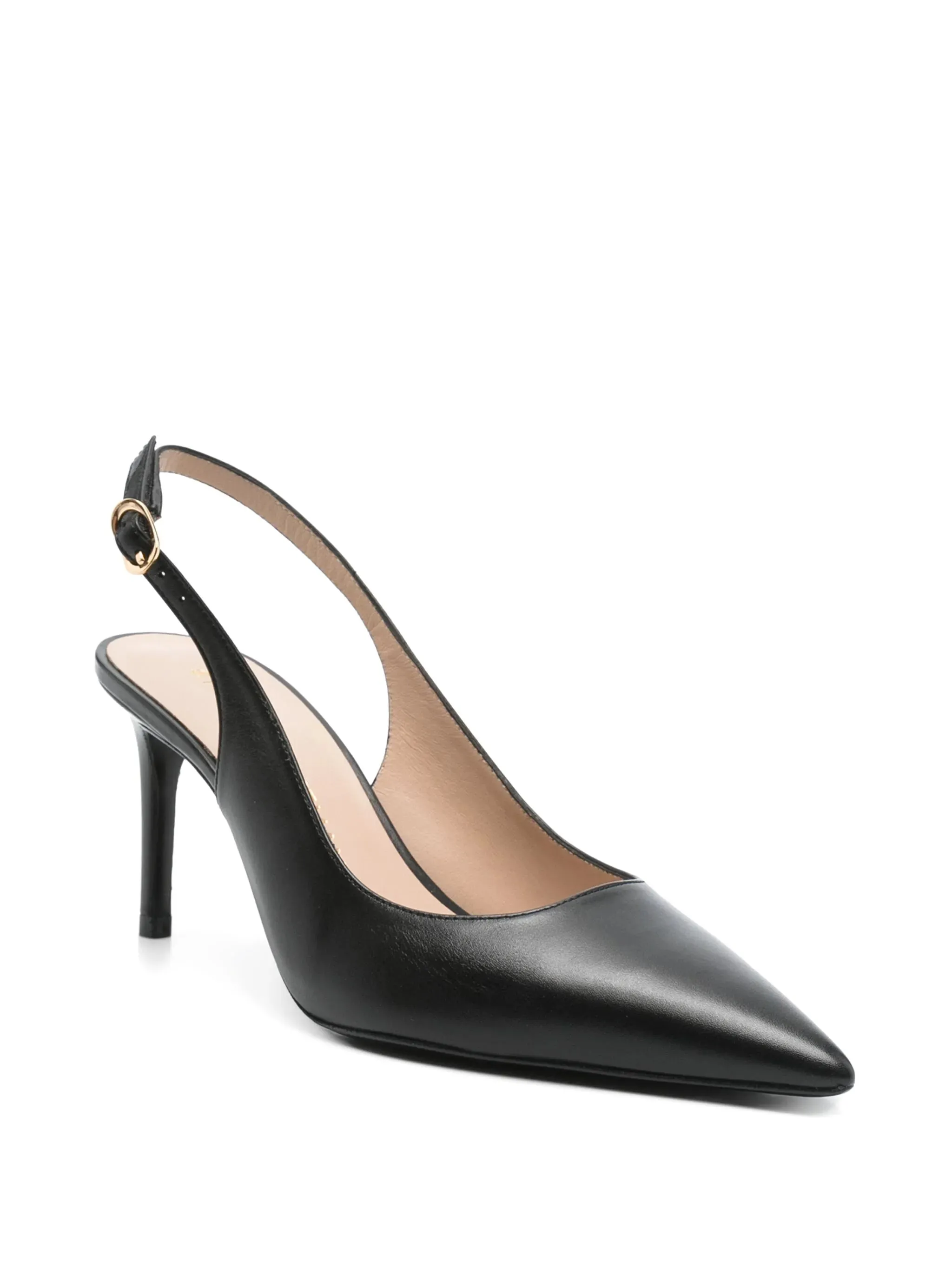 Stuart power slingback (7,5cm), black