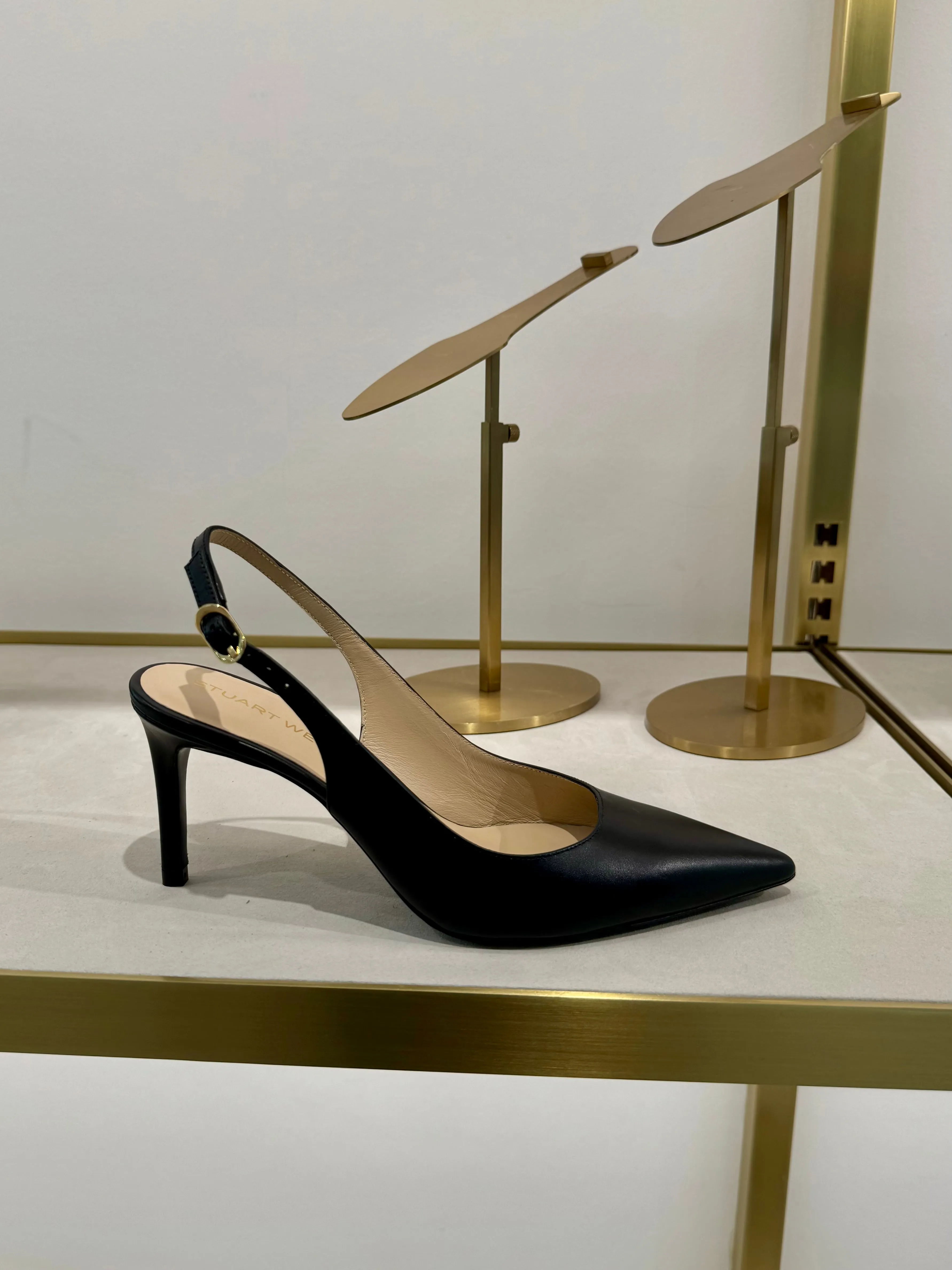 Stuart power slingback (7,5cm), black