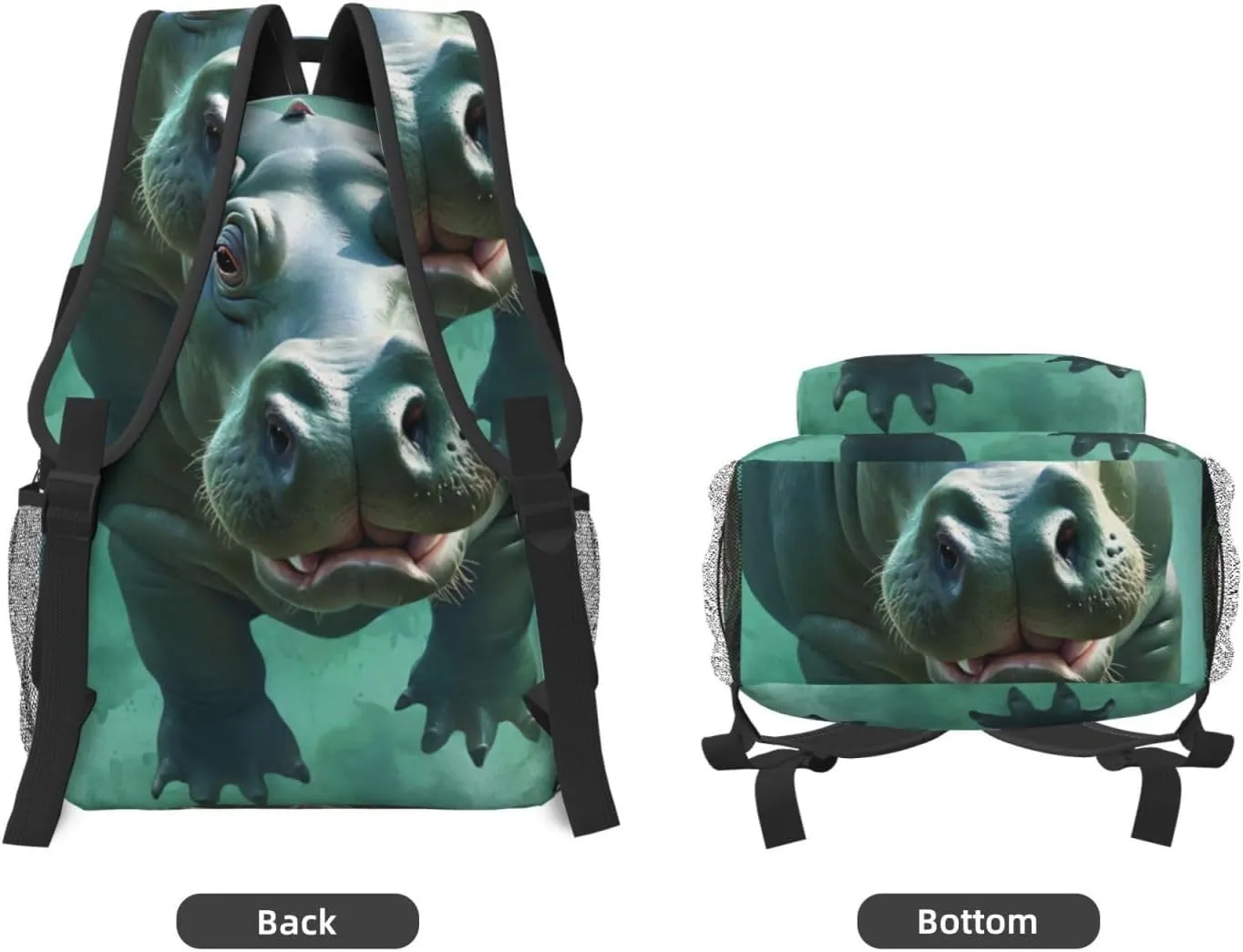 Stylish Women's Waterproof Laptop Backpack for Work and Travel Compatible with Diving Hippo Rucksack