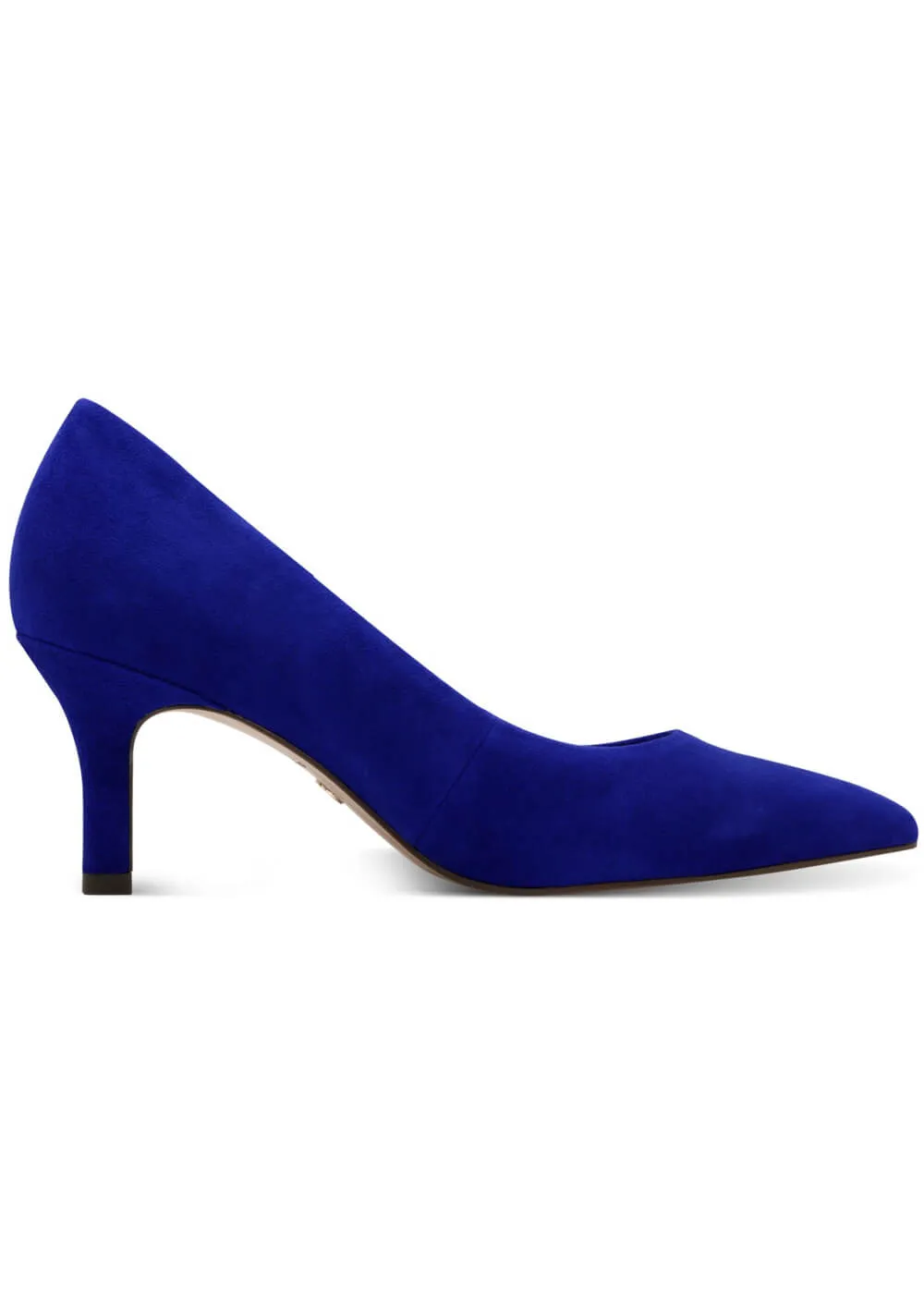 Tamaris Carrie Leren Pumps Koningsblauw