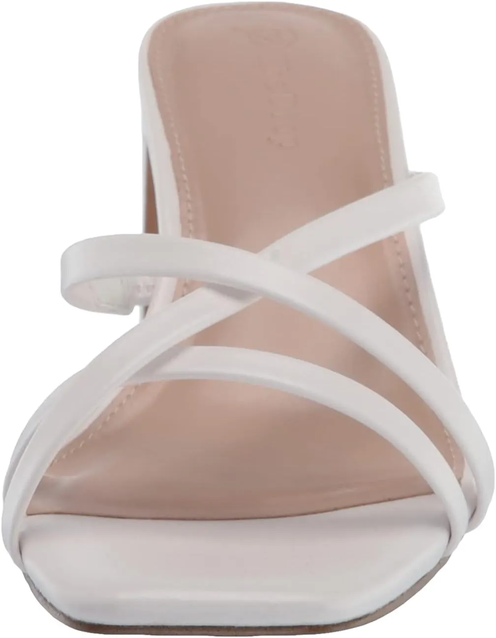 The Drop Women's Amelie Strappy Square Toe Heeled Sandal