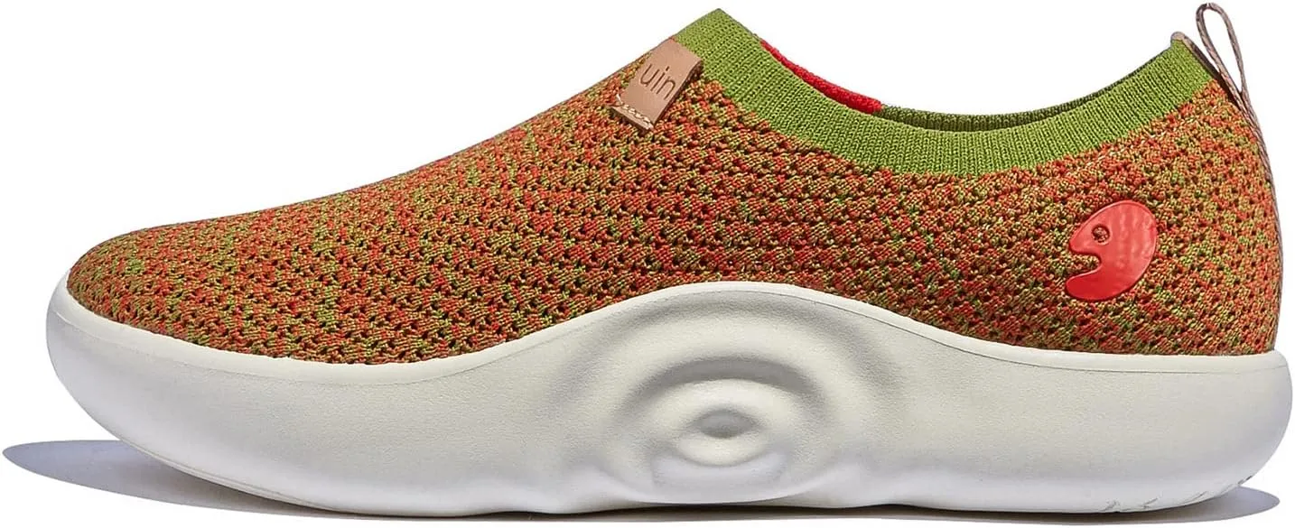 UIN Women's Walking Shoes Art Travel Slip On Casual Lightweight Fashion Sneaker Toledo Ⅹ