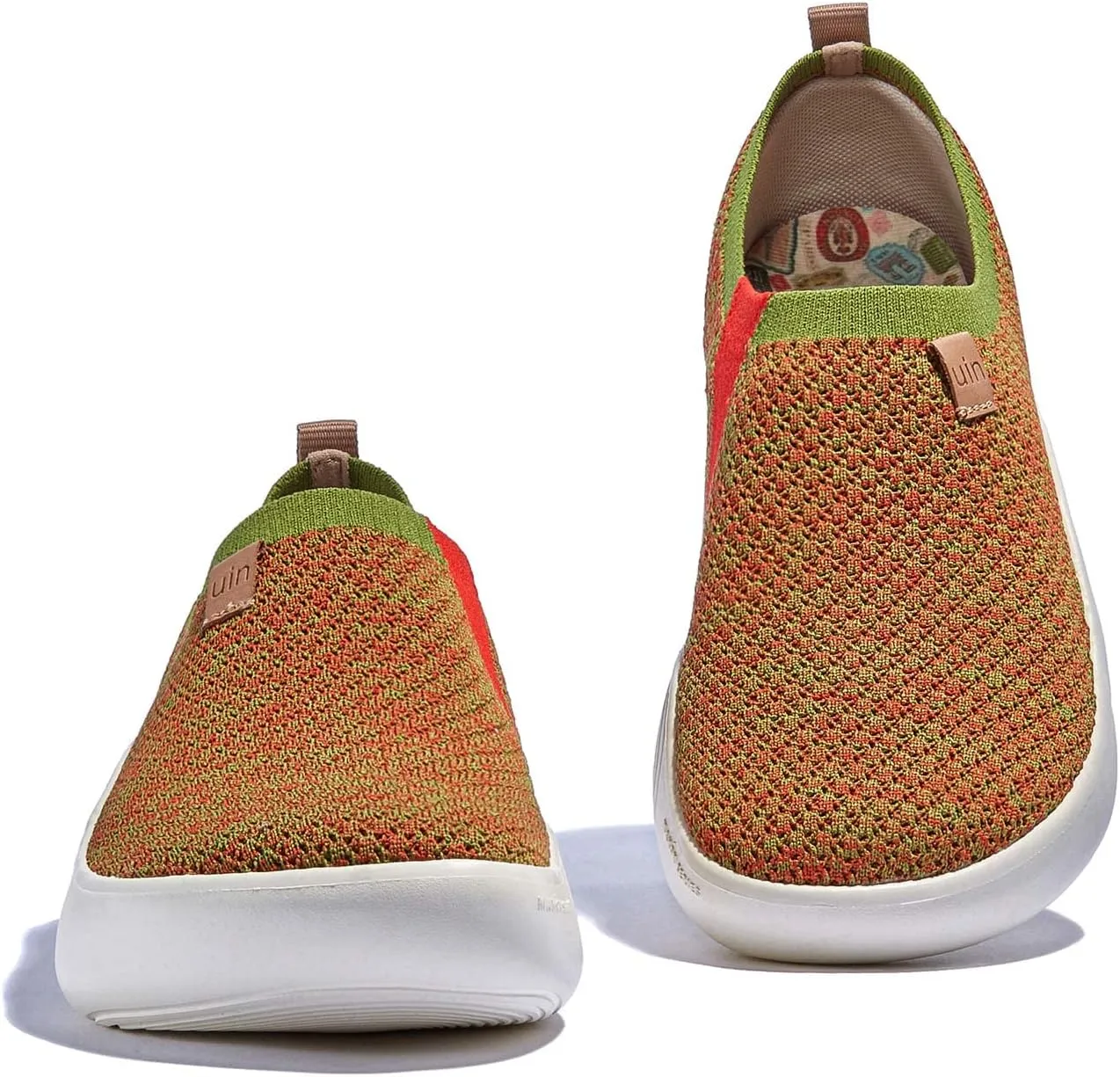 UIN Women's Walking Shoes Art Travel Slip On Casual Lightweight Fashion Sneaker Toledo Ⅹ