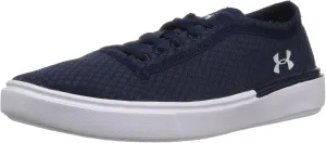 Under Armour Unisex-Child Pre School Kickit2 Low Sneaker, Academy Blue (400)/White, 11K
