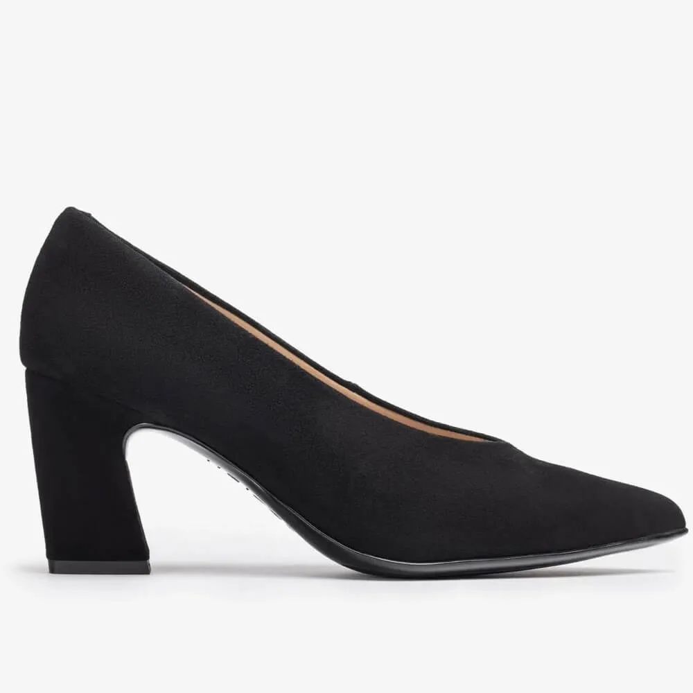 UNISA KRAMP-BLACK SUEDE