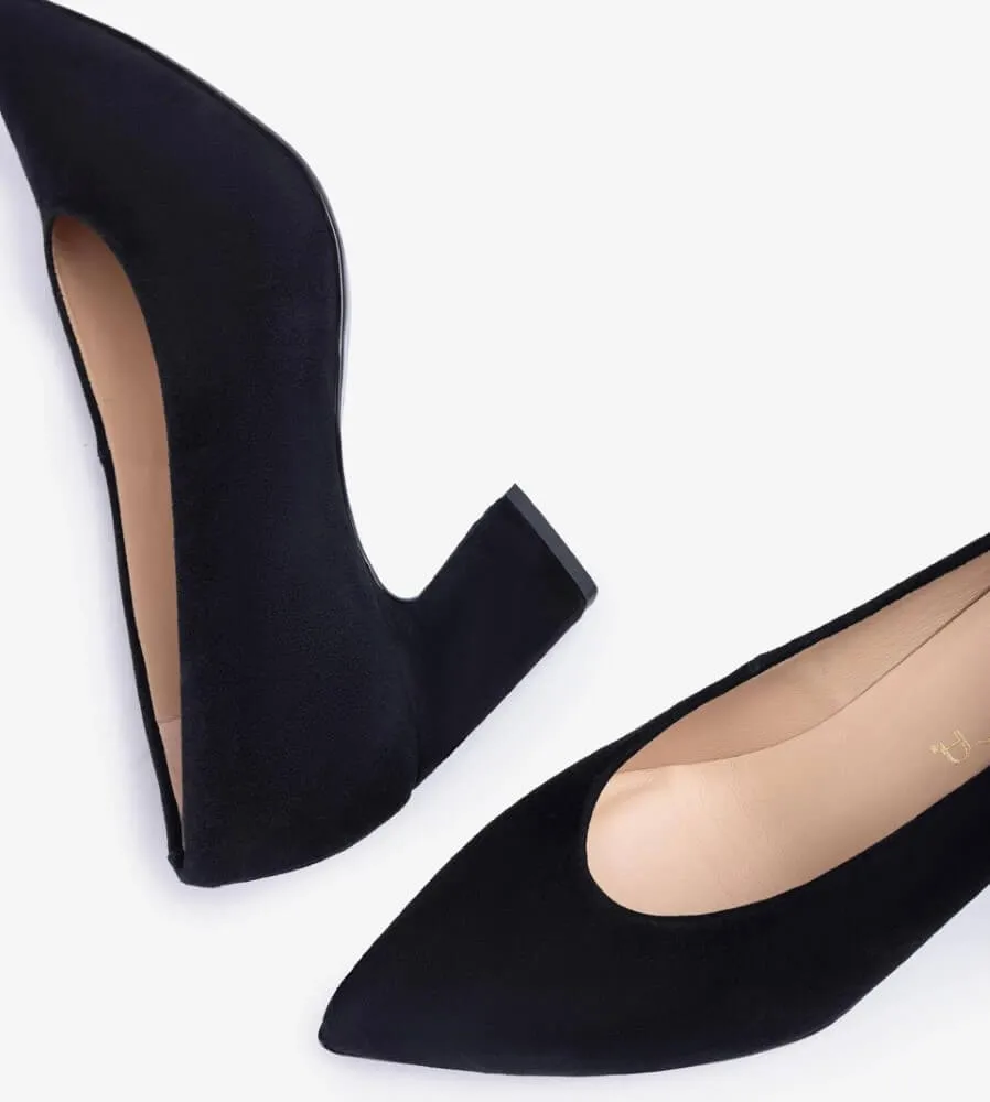 UNISA KRAMP-BLACK SUEDE