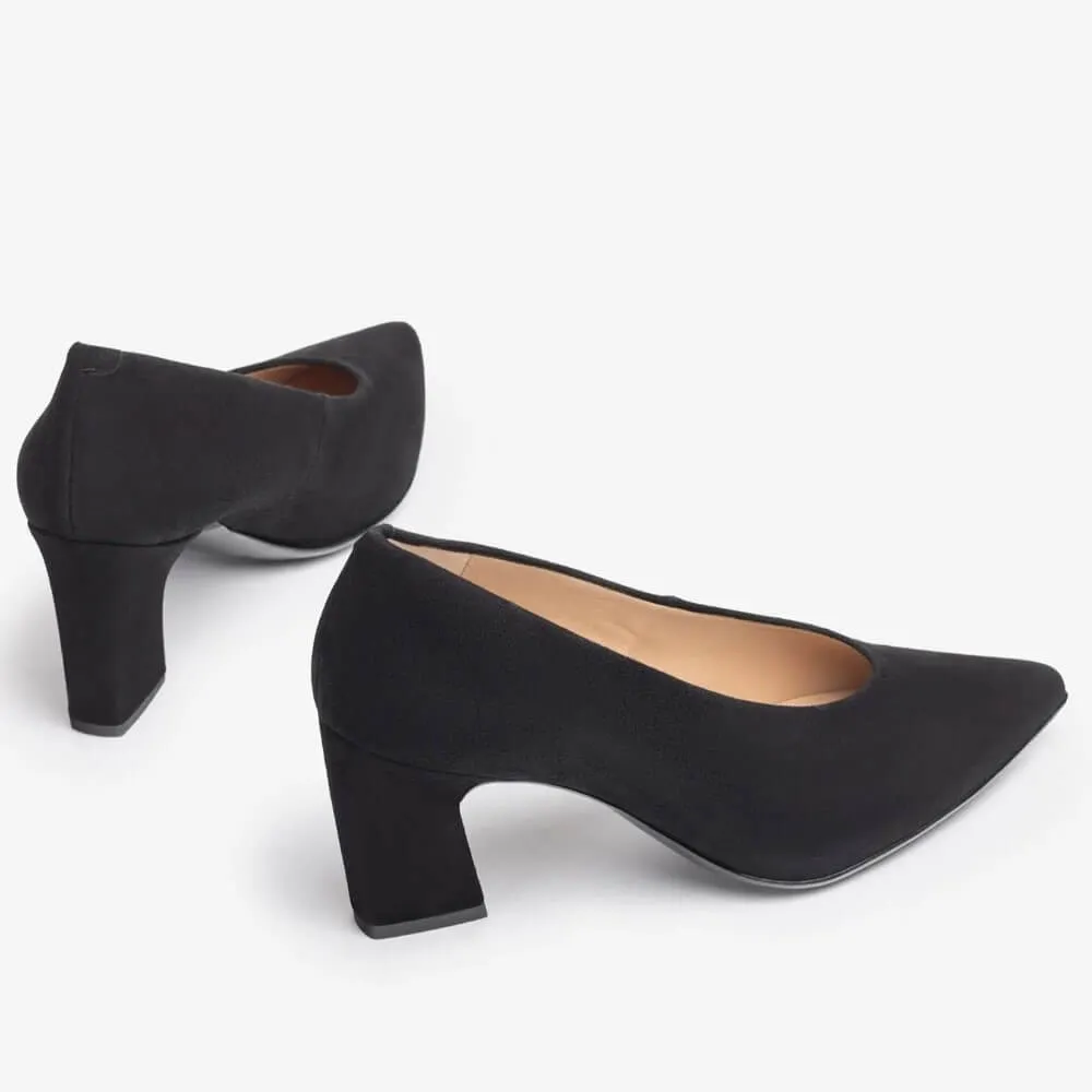 UNISA KRAMP-BLACK SUEDE