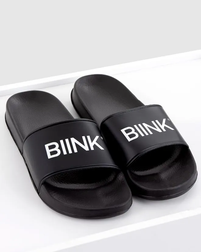 Unisex Athleisure Slides - Black