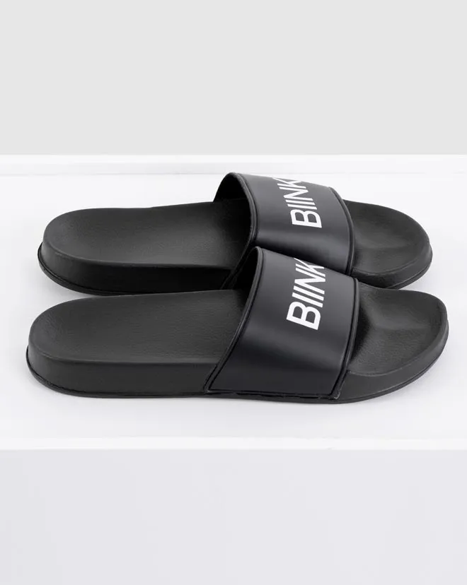 Unisex Athleisure Slides - Black