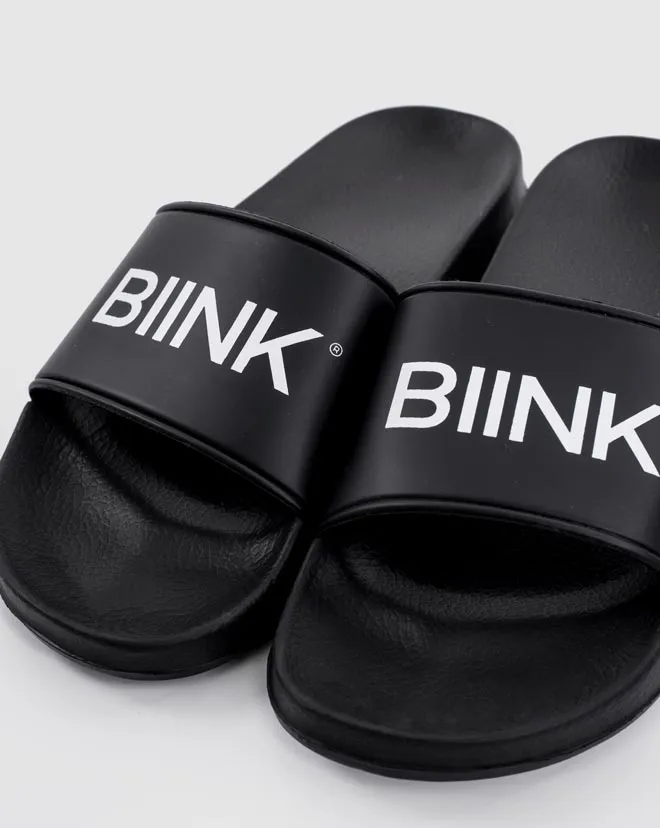 Unisex Athleisure Slides - Black