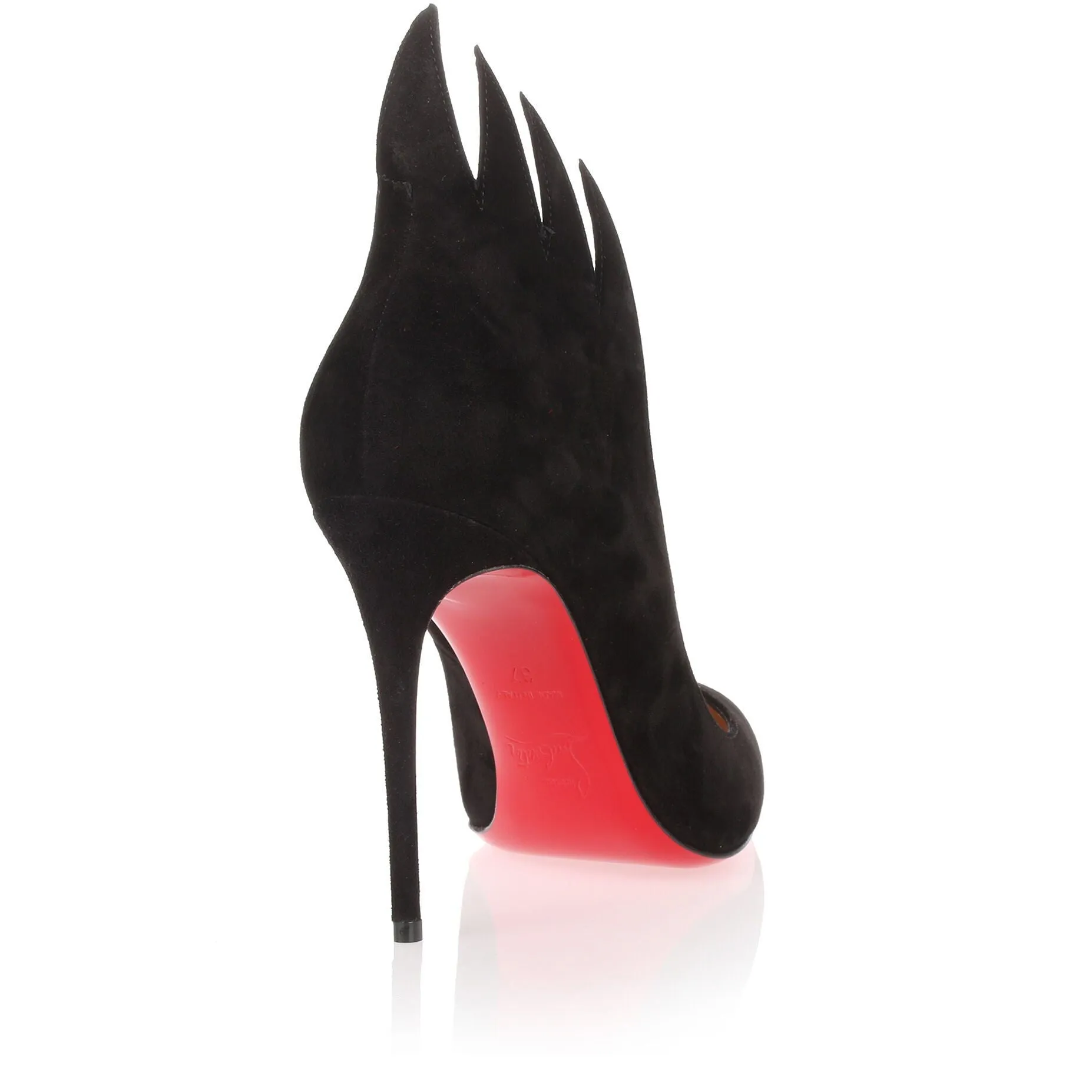 Victorina 100 black suede pump