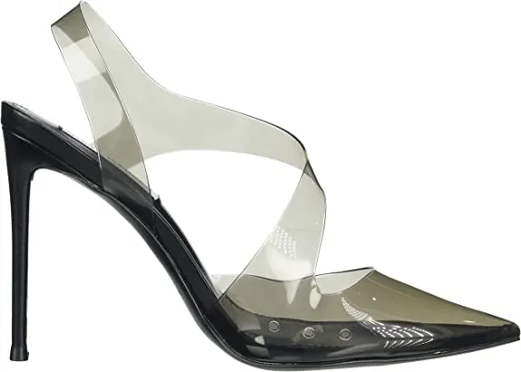 Vienne Stiletto Slip Black Dress Sandals Clearance sale Heel Toe Madden On Big-value deals Heeled Steve Pointed