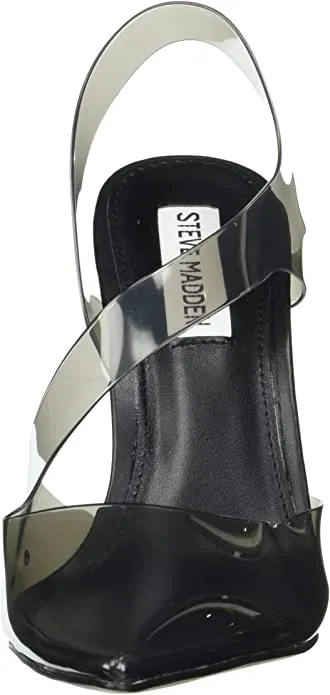 Vienne Stiletto Slip Black Dress Sandals Clearance sale Heel Toe Madden On Big-value deals Heeled Steve Pointed