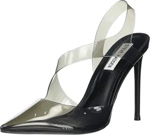 Vienne Stiletto Slip Black Dress Sandals Clearance sale Heel Toe Madden On Big-value deals Heeled Steve Pointed