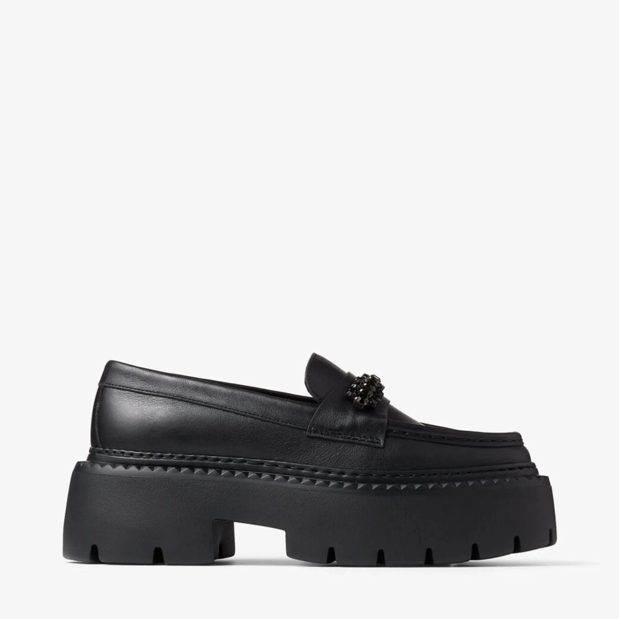 Women Bryer Loafer Flat - Black/Jet Black