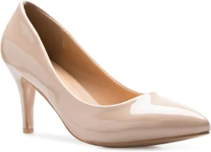 Women's Classic D'Orsay Closed Toe Mid Stiletto Heel Pump | Dress, Work, Party Low Heeled Pumps | high Casual Comfortable Sale