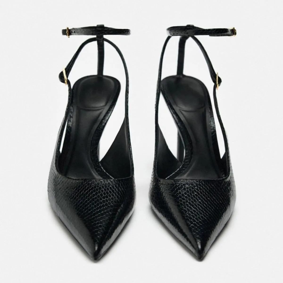 Women's Fabric Slingback High Heel Pump Bow Detail On The Front Elastic Strap Around The Back Pointed Toe Wedding Party Office Dance Shoes