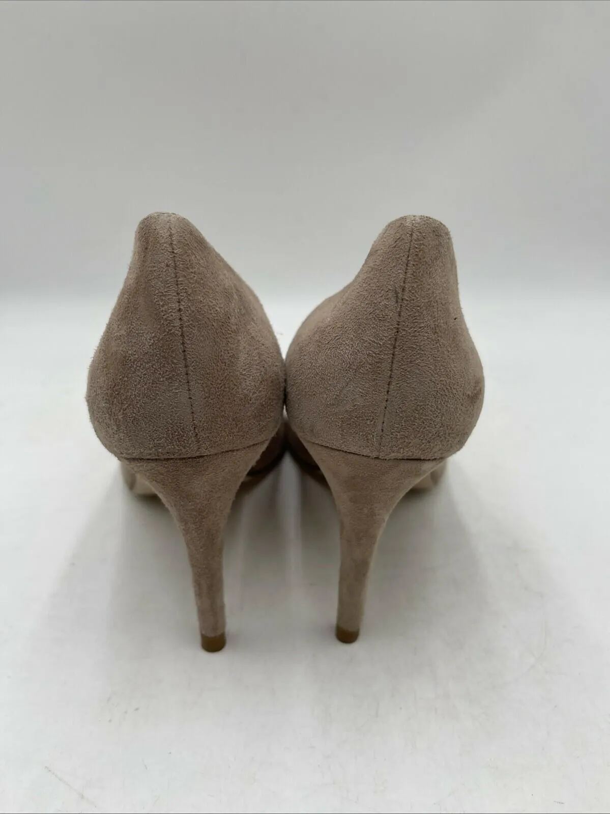 Women’s L'AGENCE Eloise Pumps in Praline Suede Size 38.5 - Very Good