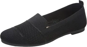 Womens Mesh Loafer Flat Walking Running Comfortable Round Toe Ballet Breathable Dress Washable Work Slip-on Shoes