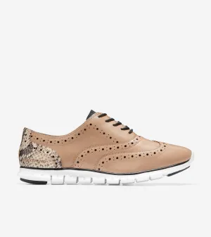 ZERØGRAND Wingtip Oxford Women's